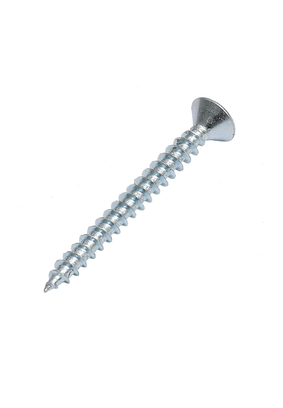 Phillips csk head  blue zinc self tapping screw