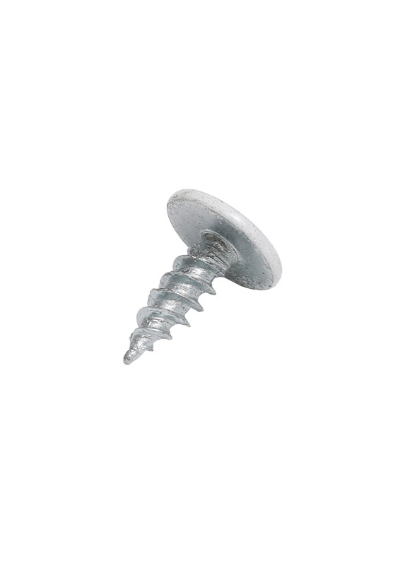 Phillips wafer head  blue zinc self tapping screws with head painting