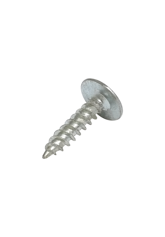 Phillips wafer head  blue zinc self tapping screw