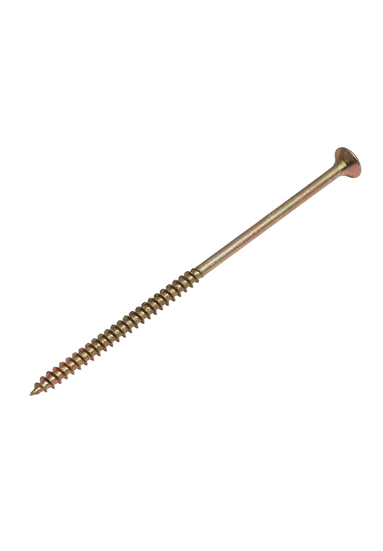 Yellow zinc pozi csk head chipboard screw